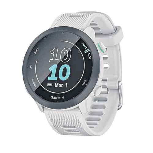 247962 - Garmin "Forerunner 55", steinweiß-schwarz - 30 Euro Zuzahlung